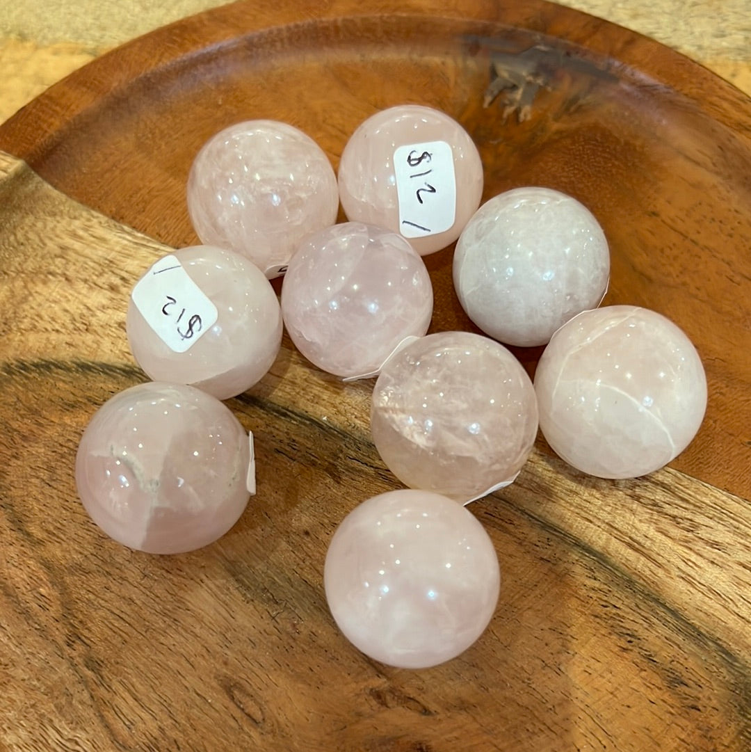 Rose Quartz Mini Sphere