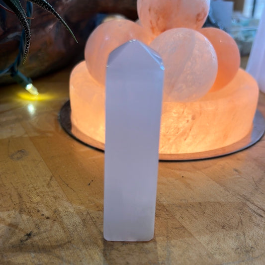 Pink Calcite Tower