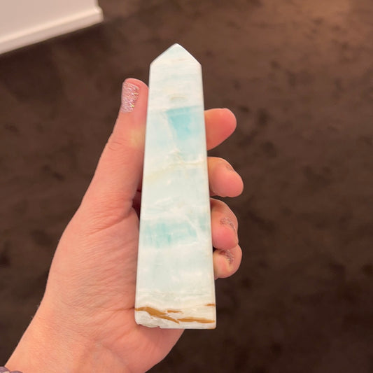 Caribbean Blue Calcite